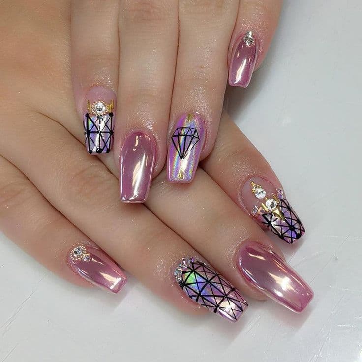 Chrome Nail Art