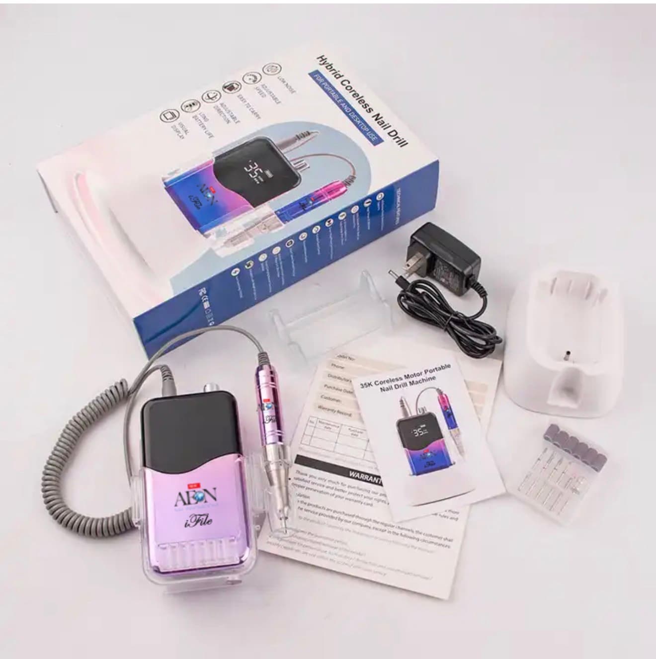 Portable Nail Drill Machine